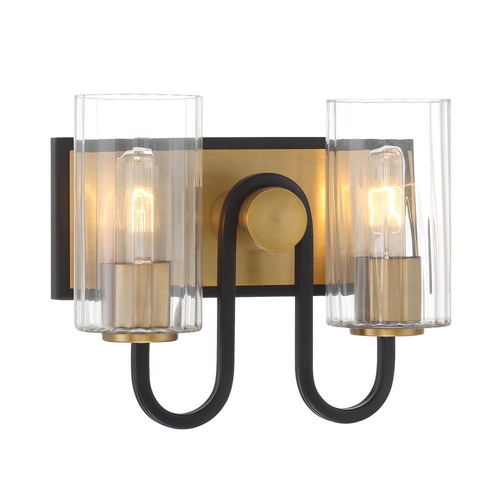 2 LIGHT VANITY