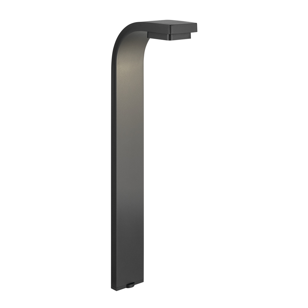 12 Volt 3000K LED 22.5" Curved Path Light in Textured Black