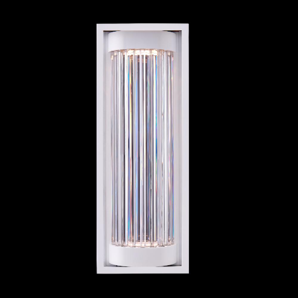Cilindro  Esterno 28 in  Black Fluorocarbon Outdoor Wall Sconce