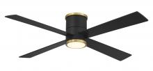 Minka-Aire F797L-CL/SBR - 54" LED FLUSH MOUNT CEILING FAN