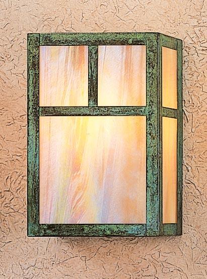 10" Mission Sconce With Classic Arch Overlay