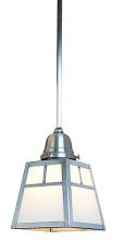 Arroyo Craftsman ASH-1TCS-RB - a-line shade one light stem mount pendant with t-bar overlay
