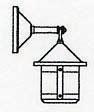 Arroyo Craftsman BB-6SF-S - 6" berkeley short body wall mount