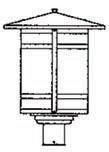 Arroyo Craftsman BP-14LRM-S - 14" berkeley long body post mount