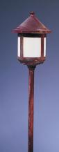 Arroyo Craftsman LV18-B6STN-BK - low voltage 6" berkeley short body stem mount