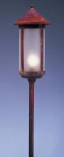 Arroyo Craftsman LV24-B6LOF-RB - low voltage 6" berkeley long body stem mount