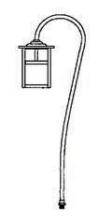 Arroyo Craftsman LV27-M5TOF-VP - low voltage 5" mission fixture with t-bar overlay