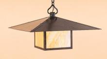Arroyo Craftsman MH-30EGW-BK - 30" monterey pendant without overlay (empty)