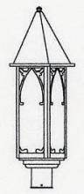 Arroyo Craftsman SGP-10M-S - 10" saint george post mount