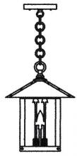 Arroyo Craftsman TRH-9ARWO-BZ - 9" timber ridge pendant with arrow filigree