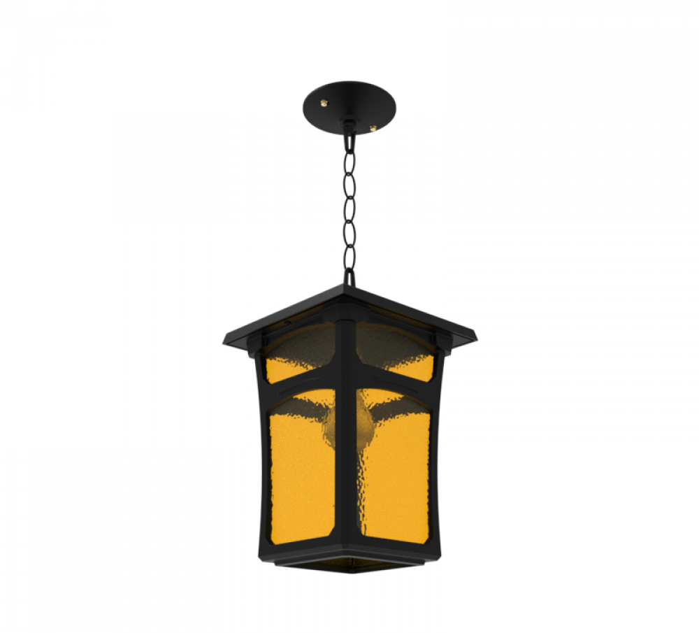 Lincoln - Ceiling mount with chain open bottom medium format - 20450