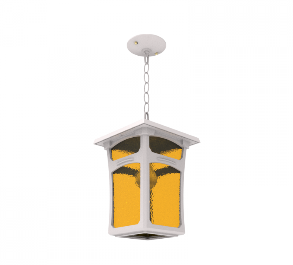 Lincoln - Ceiling mount with chain open bottom medium format - 20450