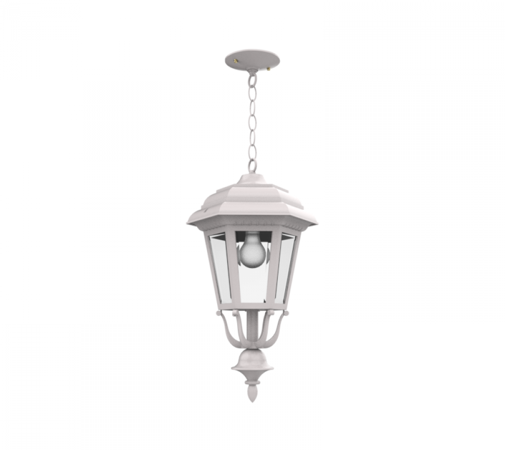 Jamestown - Ceiling mount with chain closed bottom medium format - 21455