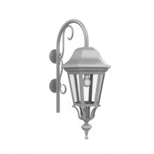 SNOC 33798-CH21 - Florence - Large Closed Bottom Cane Down Wall Mount - 33798