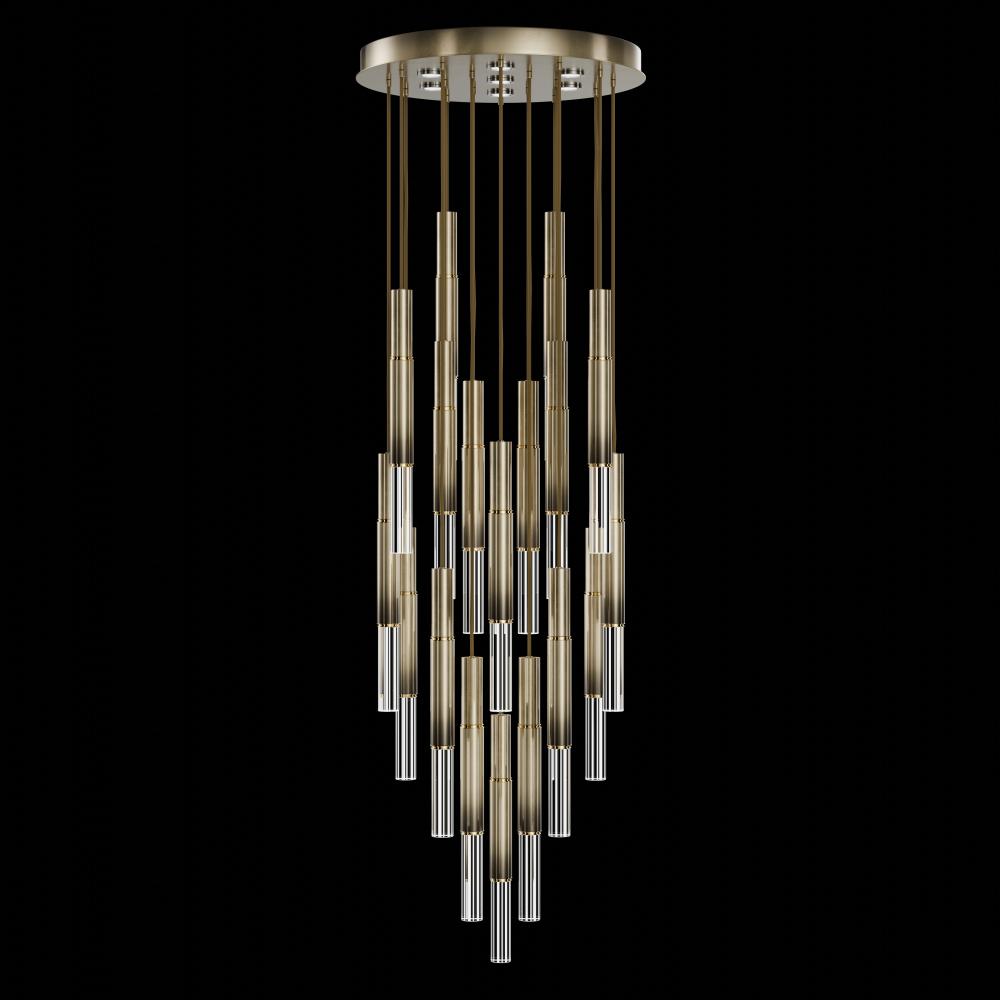 Antonia 31"W Round  Pendant