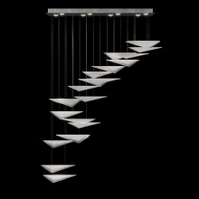 Fine Art Handcrafted Lighting 100116-44 - Volo 60.5"W Rectangular Pendant
