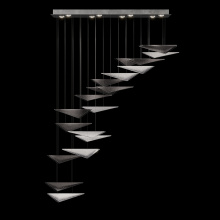 Fine Art Handcrafted Lighting 100116-45 - Volo 60.5"W Rectangular Pendant