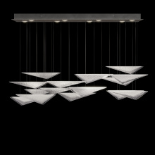 Fine Art Handcrafted Lighting 100117-44 - Volo 58"W Rectangular Pendant