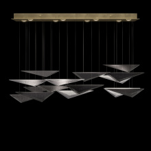 Fine Art Handcrafted Lighting 100117-52 - Volo 58"W Rectangular Pendant