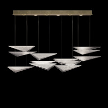 Fine Art Handcrafted Lighting 100118-54 - Volo 58"W Rectangular Pendant